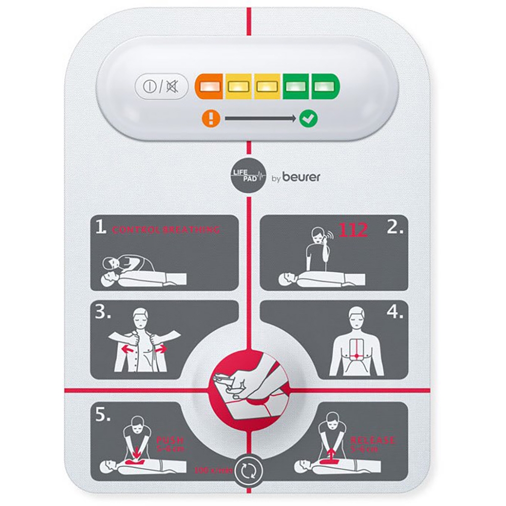 Beurer RH 112 LifePad - Reanimationshilfe - Weiß